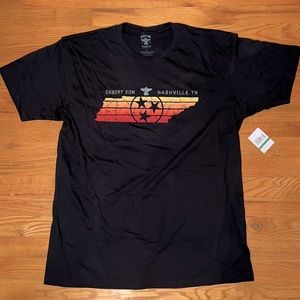 Dierks Bentley: Nashville Flag & Anthem Desert Son T-Shirt Size L NWOT